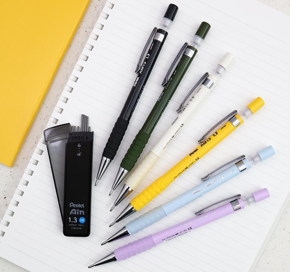 mikrotužka pentel amain 1.3 barvy